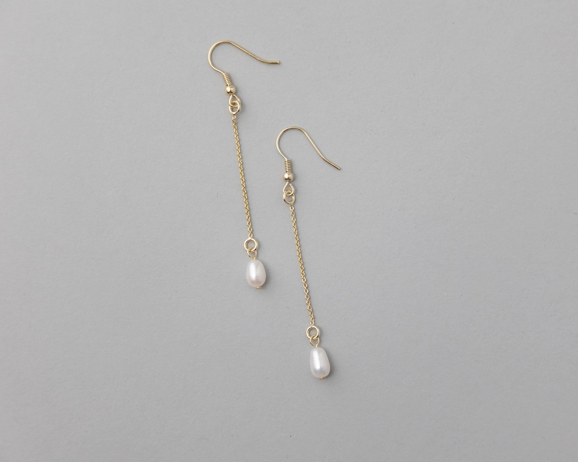 Petite Cultured Pearl Dangle Earrings - Necklace Set - Cassandra Lynne