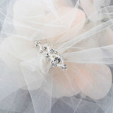 Petite Silver Wedding Hair Clip - Hair Clips - Cassandra Lynne