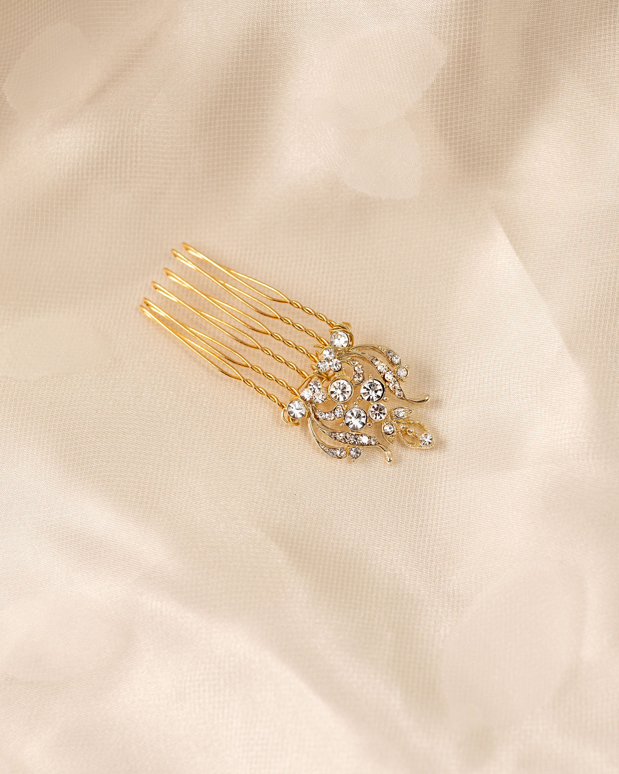 Regal Styled Small Wedding Hair Comb