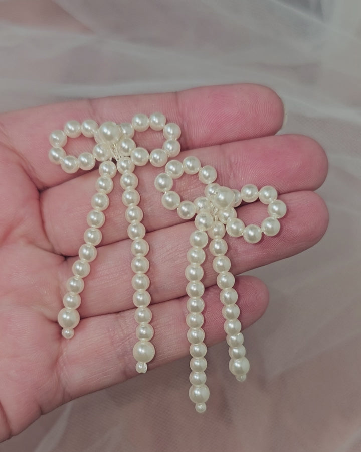 Trendy Pearl Earrings for the Bride or anyone from Cassandra Lynne