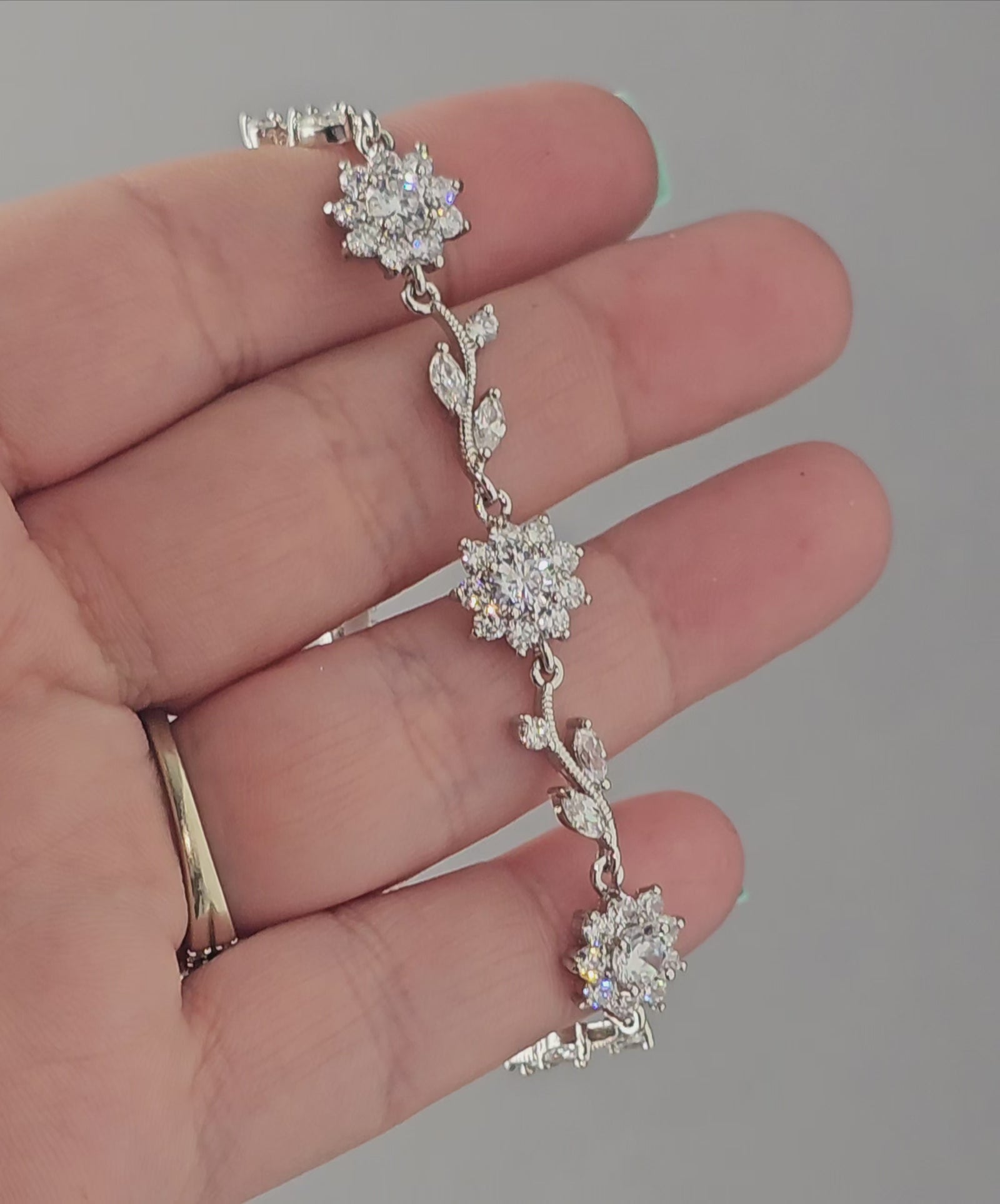 Liked Flowers Boutique Bracelet CZ Cassandra Lynne