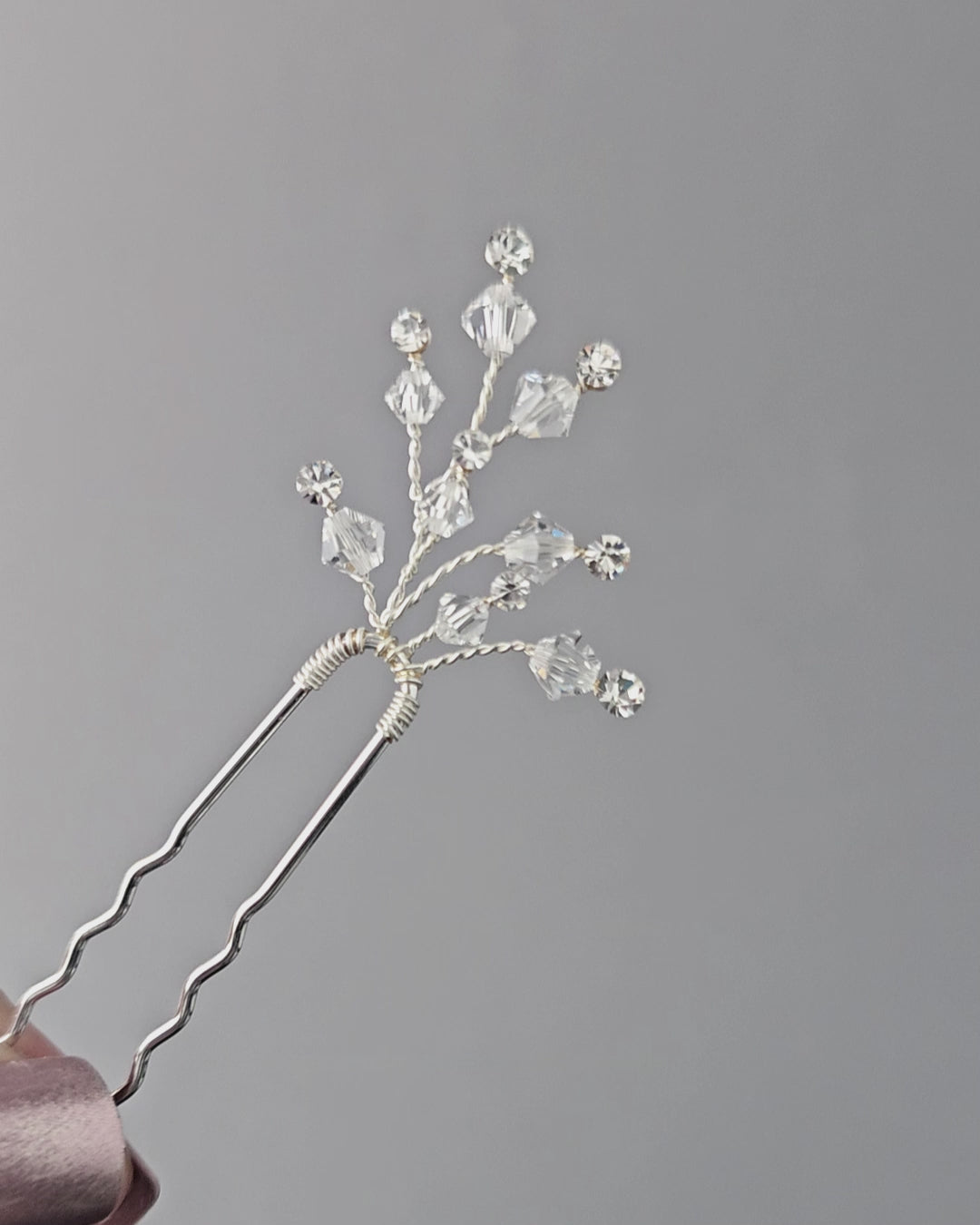 Rhinestone and Crystal Hair Pins