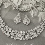 Multi Shape CZ Wedding Jewelry Set