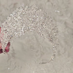 Wedding Crown Beautiful Crystal Beaded