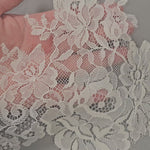 Delicate Chantilly Lace Ivory Bridal Veil