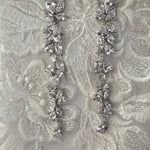 Long Multi Shape CZ Earrings for the Bride