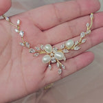 Gold or Silver Cultured Pearl Bridal Jewelry for the Bride- Cassandra Lynne