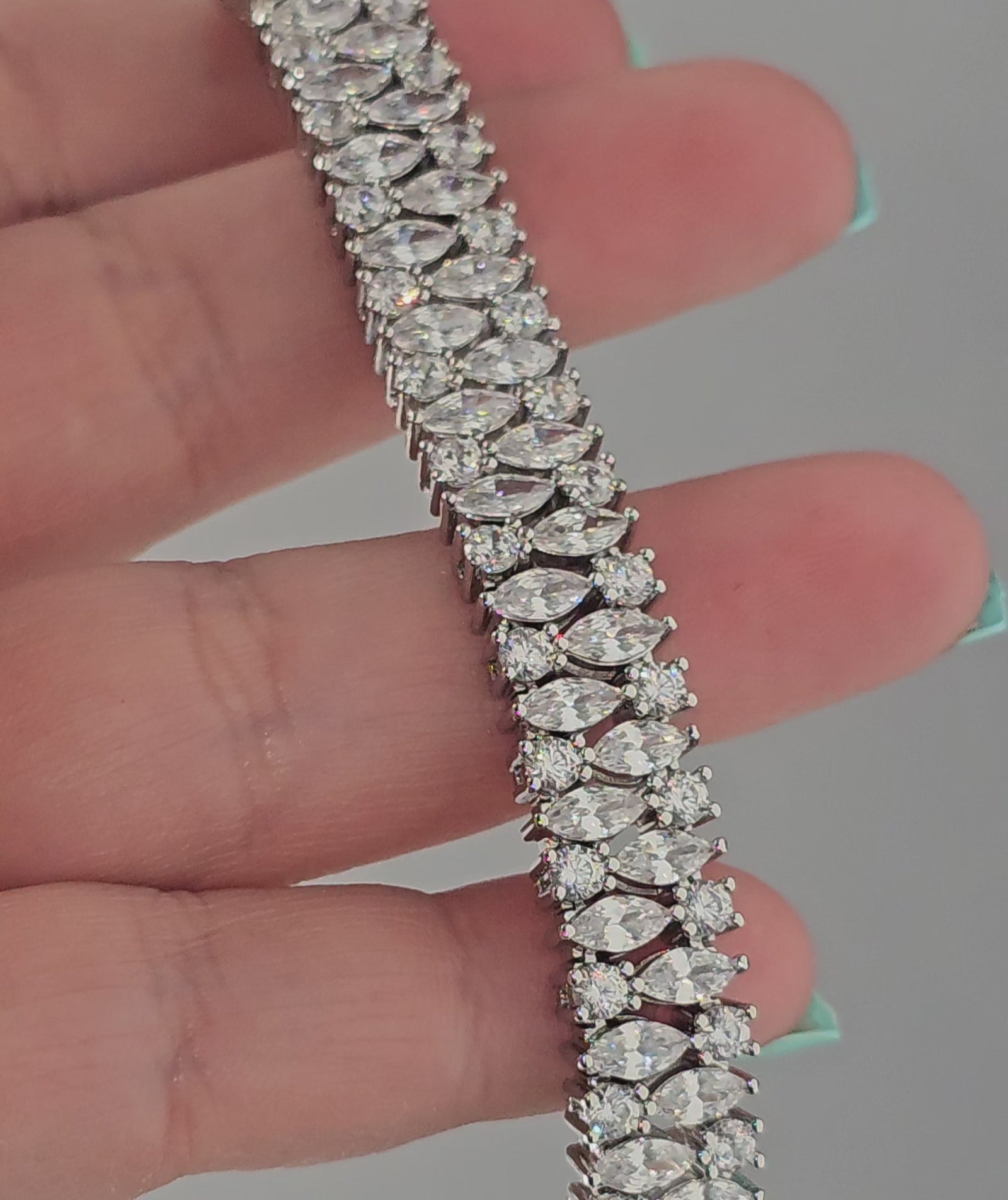 Costume Jewelry CZ Bracelet Cassandra Lynne