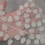Regal Cathedral Veil with Vines and Lantern Flowers