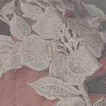 Cathedral Luxe Tulle Lace Wedding Veil Detail