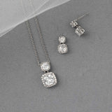 Princess Earrings and Pendant Necklace - Necklace Set - Cassandra Lynne