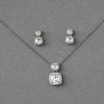 Princess Earrings and Pendant Necklace - Necklace Set - Cassandra Lynne
