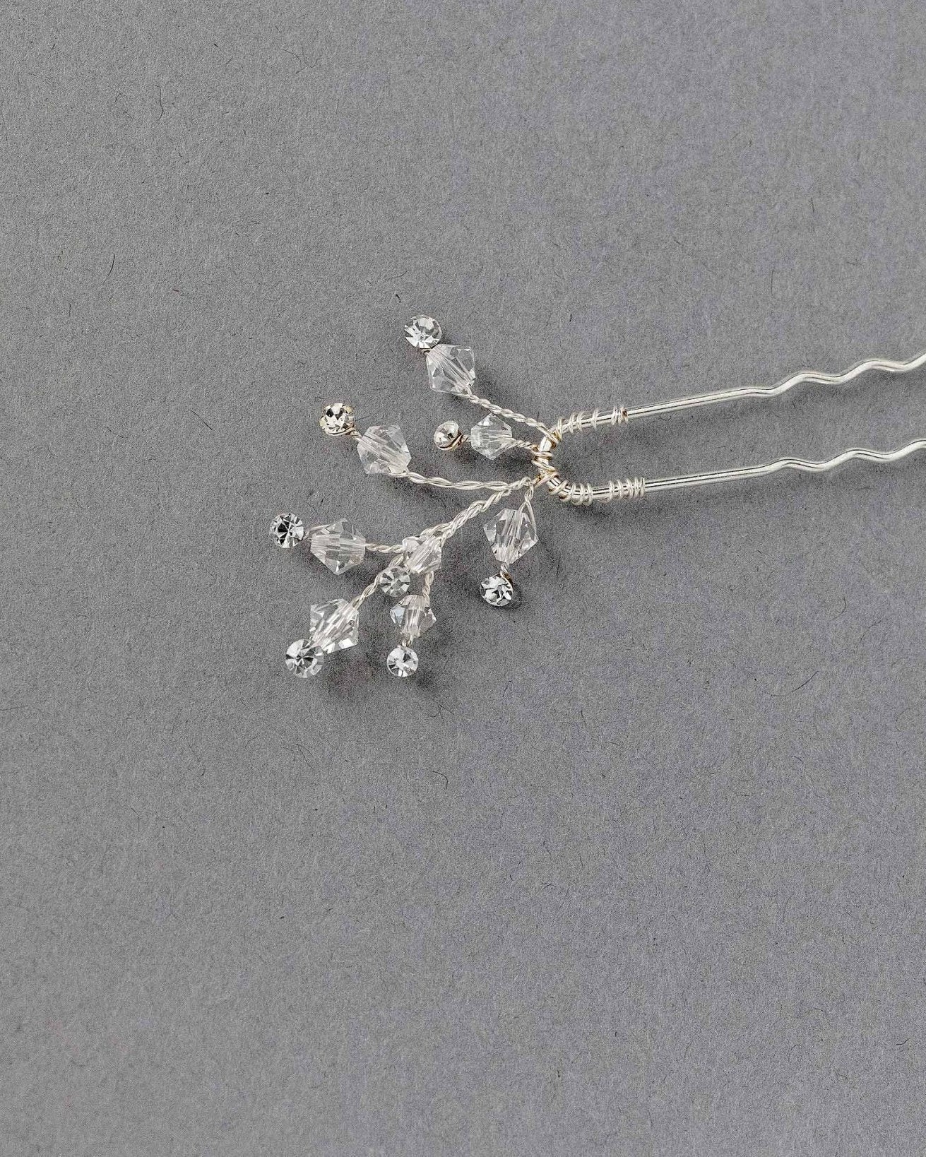 Rhinestone and Crystal Hair Pins - Hair Pins - Cassandra Lynne