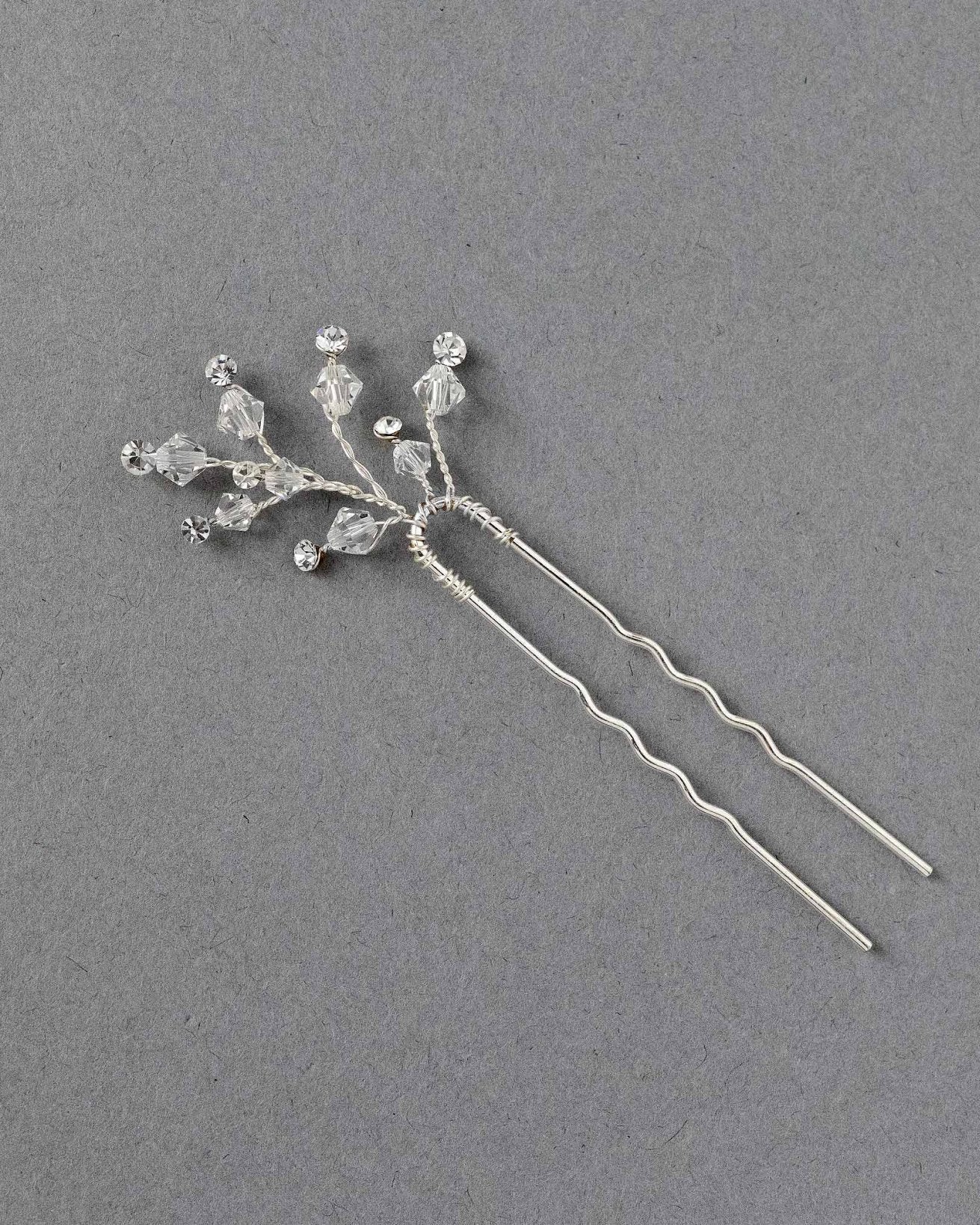 Rhinestone and Crystal Hair Pins - Hair Pins - Cassandra Lynne