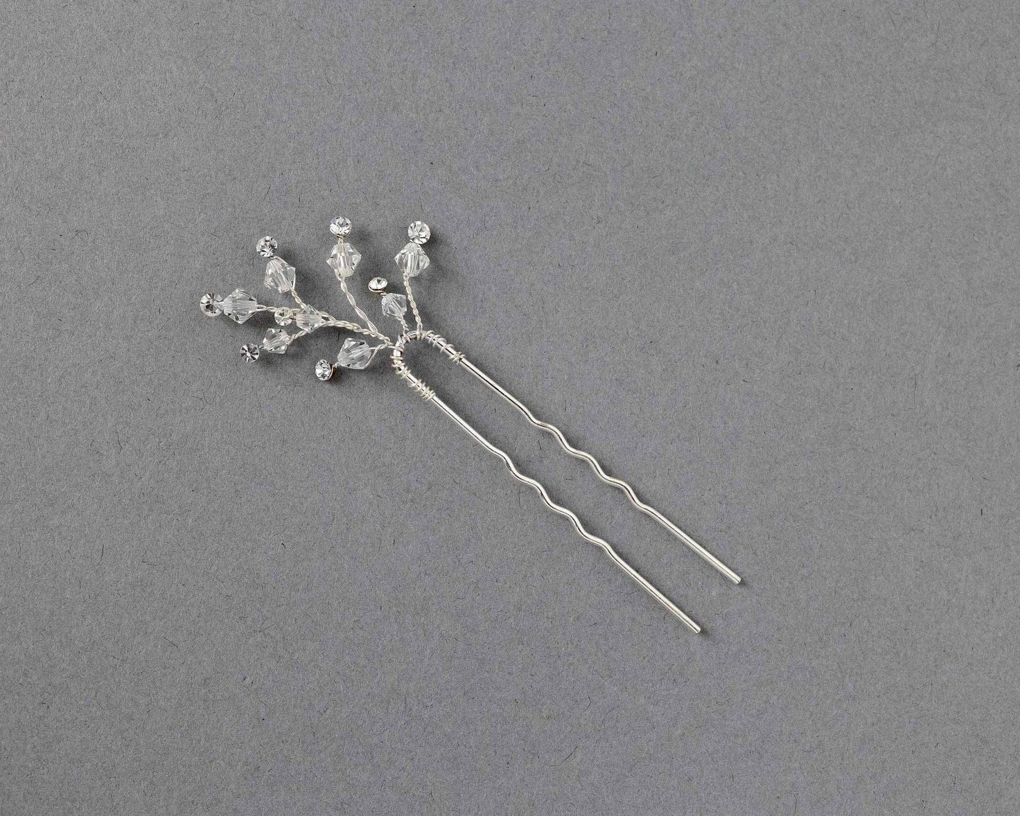 Rhinestone and Crystal Hair Pins - Hair Pins - Cassandra Lynne