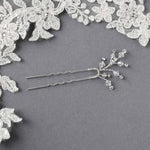 Rhinestone and Crystal Hair Pins - Hair Pins - Cassandra Lynne