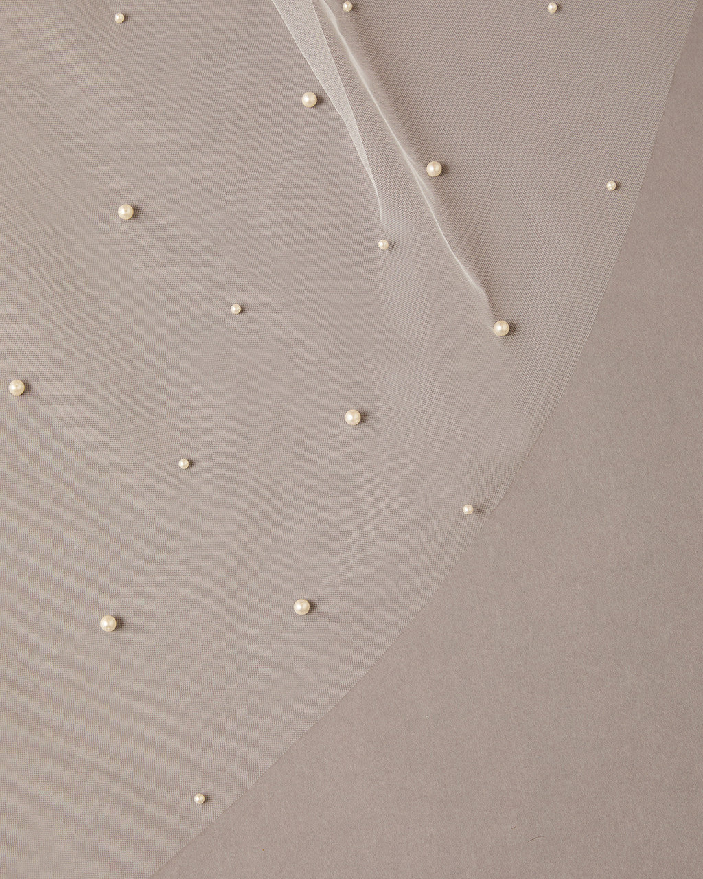 Pearl Scattered Cathedral Bridal Veil - Cassandra Lynne