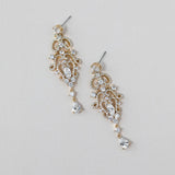 Scrolling Mini Chandelier CZ Earrings - Earrings - Cassandra Lynne