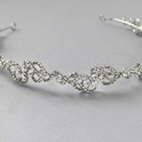 Scrolling Vintage Inspired Bridal Headband - Headband - Cassandra Lynne