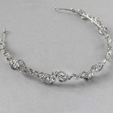 Scrolling Vintage Inspired Bridal Headband - Headband - Cassandra Lynne