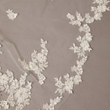 Royal Cathedral Veil With Reversed Scallop and Sequins - Cassandra Lynne