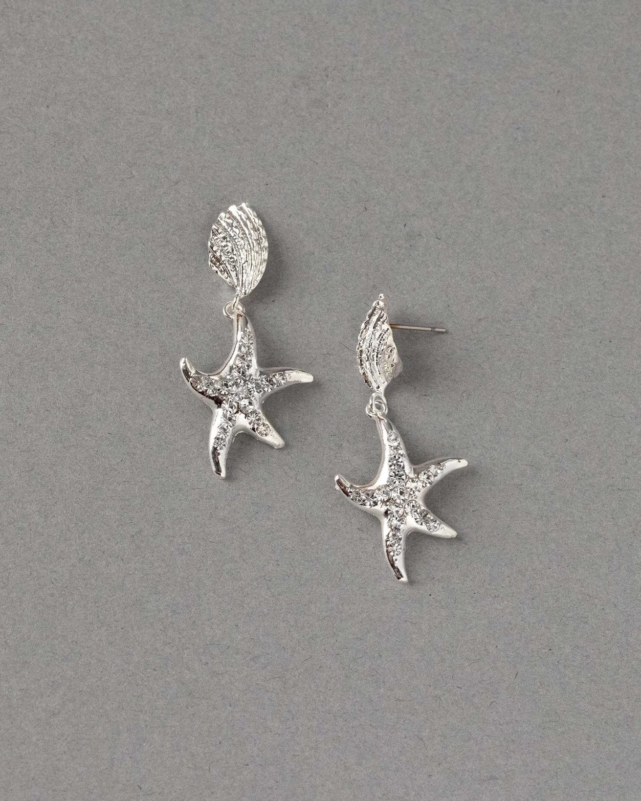 Shells and Starfish Beach Bride Earring Set - Earrings - Cassandra Lynne