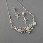 Shells and Starfish Pearl Necklace Set - Necklace Set - Cassandra Lynne