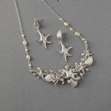 Shells and Starfish Pearl Necklace Set - Necklace Set - Cassandra Lynne