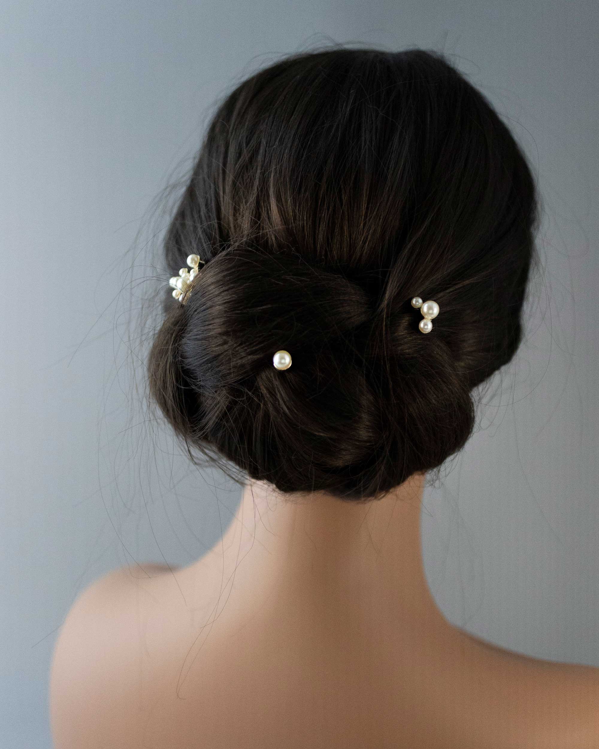 Pearl Bridal Hair Pins Set - Cassandra Lynne