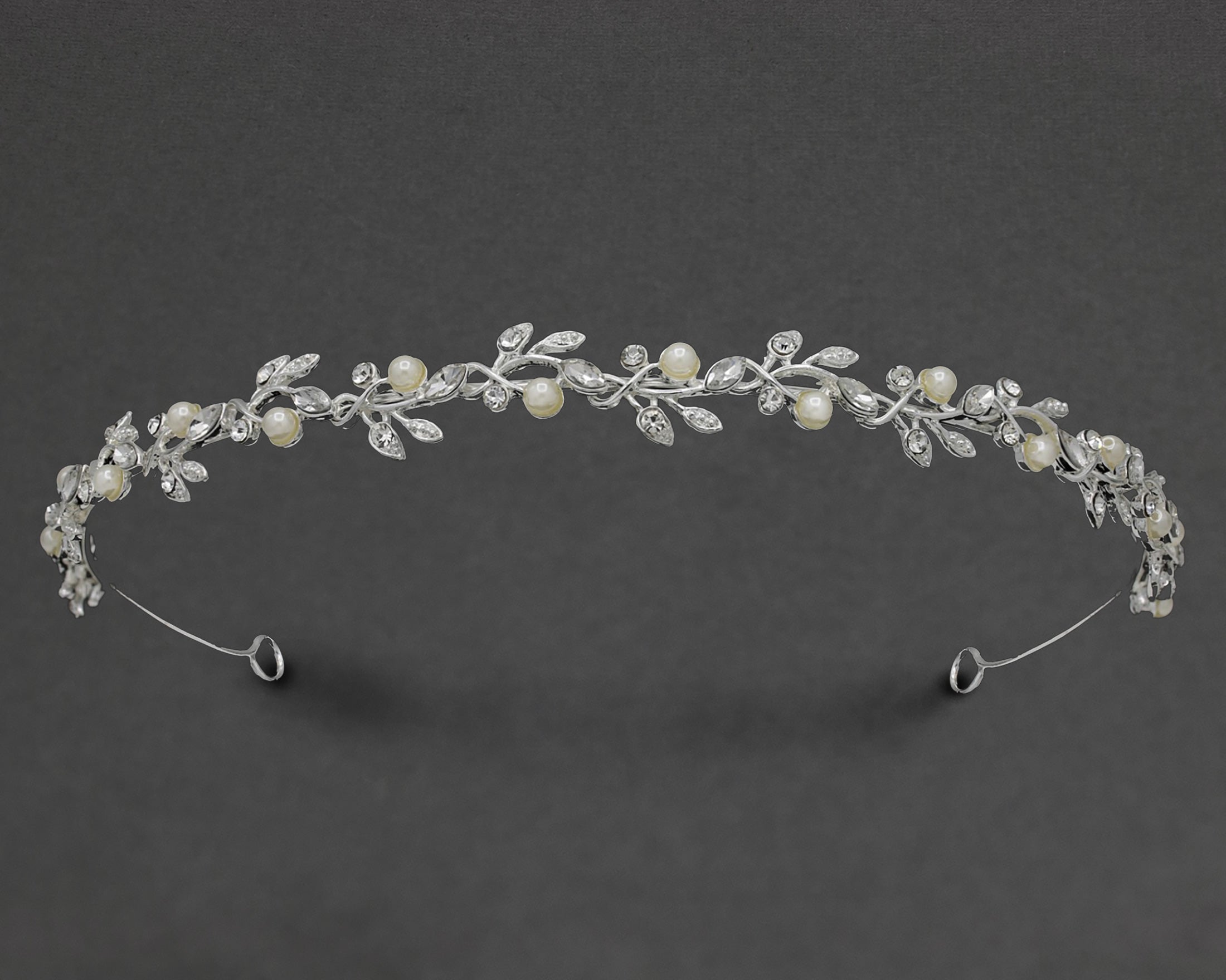 Ivory Pearl Wedding Headband - Headband - Cassandra Lynne