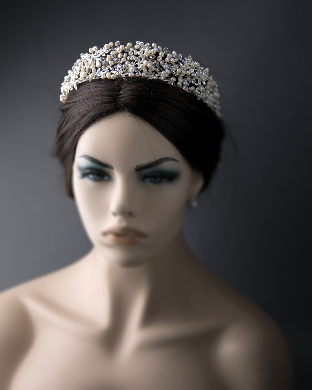 Wedding Headband Headpiece with Freshwater Pearls - Cassandra Lynne