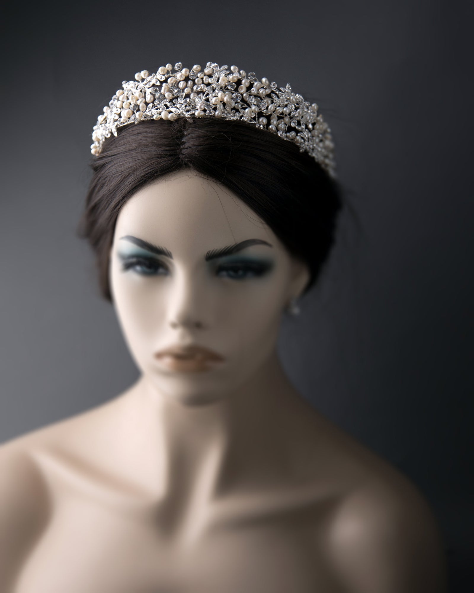 Wedding Headband Headpiece with Freshwater Pearls - Cassandra Lynne