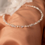 Dainty Bridal Headband of Pearls Crystal and Jewels - Cassandra Lynne