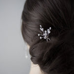 Simple Rhinestone Hair Pin for the Bride - Hair Pins - Cassandra Lynne