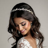 Simple Twisted Pearl Tiara - Tiara - Cassandra Lynne