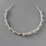 Simple Twisted Pearl Tiara - Tiara - Cassandra Lynne