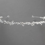 Simple Wedding Tiara of Crystal Clusters - Tiara - Cassandra Lynne