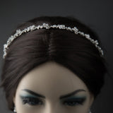 Simple Wedding Tiara of Crystal Clusters - Tiara - Cassandra Lynne