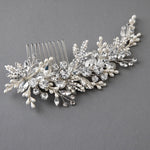 Sparkling Wedding Hair Comb with Pearl Drops - Hair Comb - Cassandra Lynne