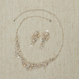 Star Flower Dainty Necklace Set with Pearls - Necklace Set - Cassandra Lynne