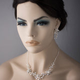 Star Flower Dainty Necklace Set with Pearls - Necklace Set - Cassandra Lynne