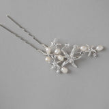 Starfish Beach Bride Hair Pin - Hair Pins - Cassandra Lynne