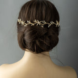 Starfish and Pearl Wedding Headpiece Headband