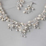 Starfish Wedding Necklace with Freshwater Pearls - Necklace Set - Cassandra Lynne