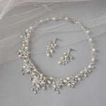 Starfish Wedding Necklace with Freshwater Pearls - Necklace Set - Cassandra Lynne
