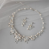 Starfish Wedding Necklace with Freshwater Pearls - Necklace Set - Cassandra Lynne