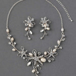 Starfish Wedding Necklace with Pearls - Necklace Set - Cassandra Lynne