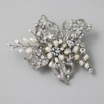 Vintage Bridal hair Clip with Pearls - Hair Clips - Cassandra Lynne