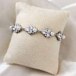 Vintage Styled Pearl Bridal Bracelet - Cassandra Lynne