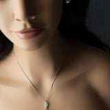 Vintage Inspired Pearl Pendant Necklace Set - Pendant - Cassandra Lynne